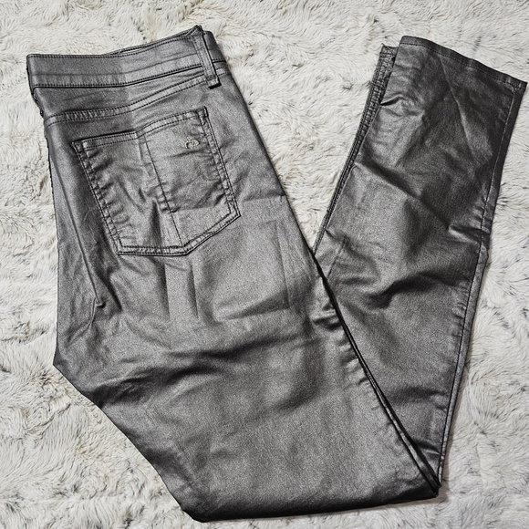 Rag & Bone Coated Legging Jeans - Picture 9 of 14